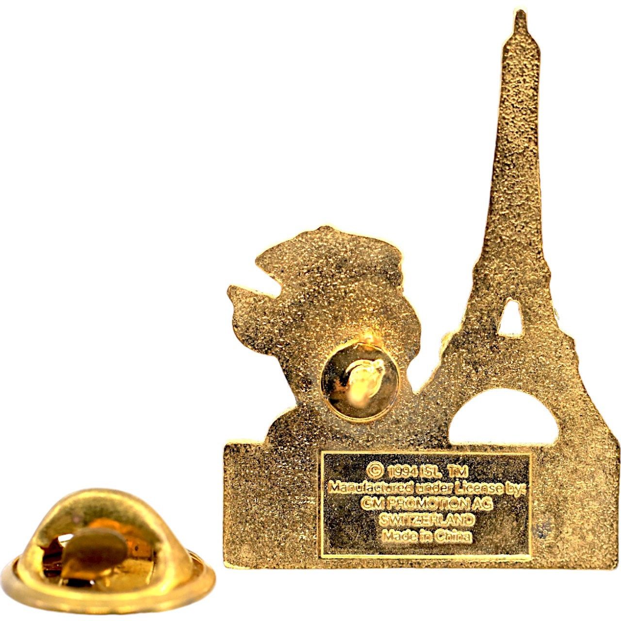 Other World Cup 1998 France Footix Eiffel Tower Vintage Pin Size ONE SIZE - 6 Thumbnail