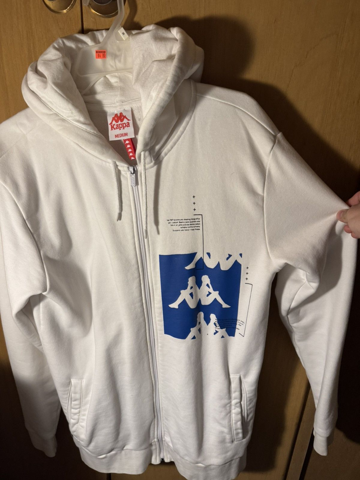 Kappa Kappa White Hoodie Mens-Medium Size US M / EU 48-50 / 2 - 2 Thumbnail