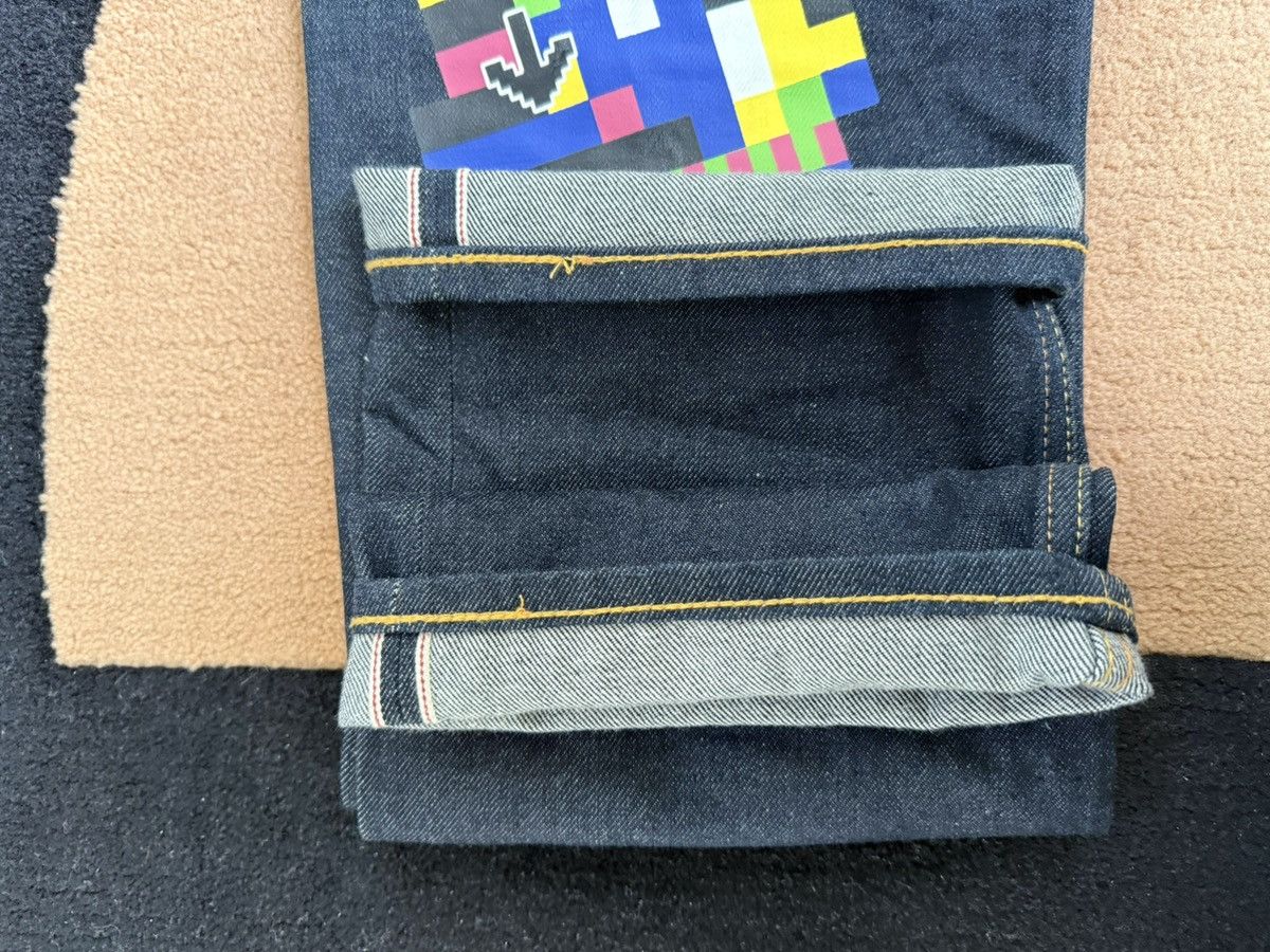 Evisu EVISU mosaic daicock style jeans！size：29x34 Size US 29 - 7 Thumbnail