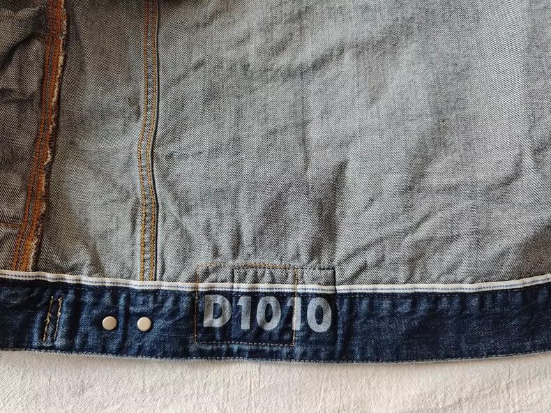 Visvim VISVIM SS 101 DMGD-1010 Splash-wash denim jacket-2506 Size US XL / EU 56 / 4 - 6 Thumbnail