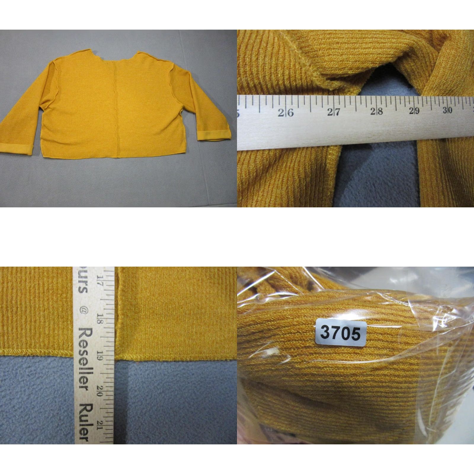 Urban Outfitters Urban Outfitters Sweater Womens Medium Yellow Boxy Cropped Knit Pullover Top Size M / US 6-8 / IT 42-44 - 8 Thumbnail