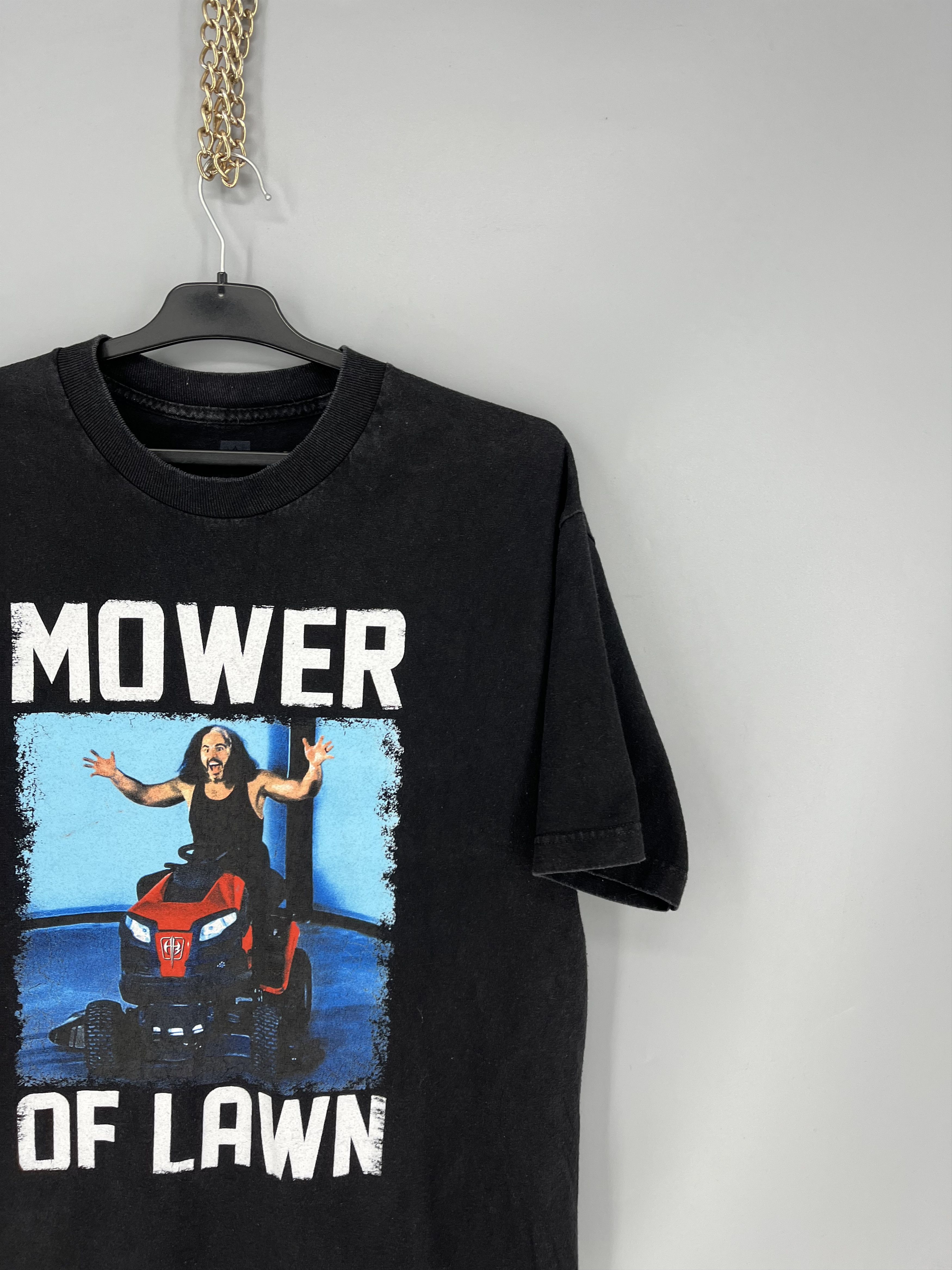 WWE WWE Matt Hardy Mower of Lawn Vintage Wrestling Tee Shirt Size US L / EU 52-54 / 3 - 5 Thumbnail