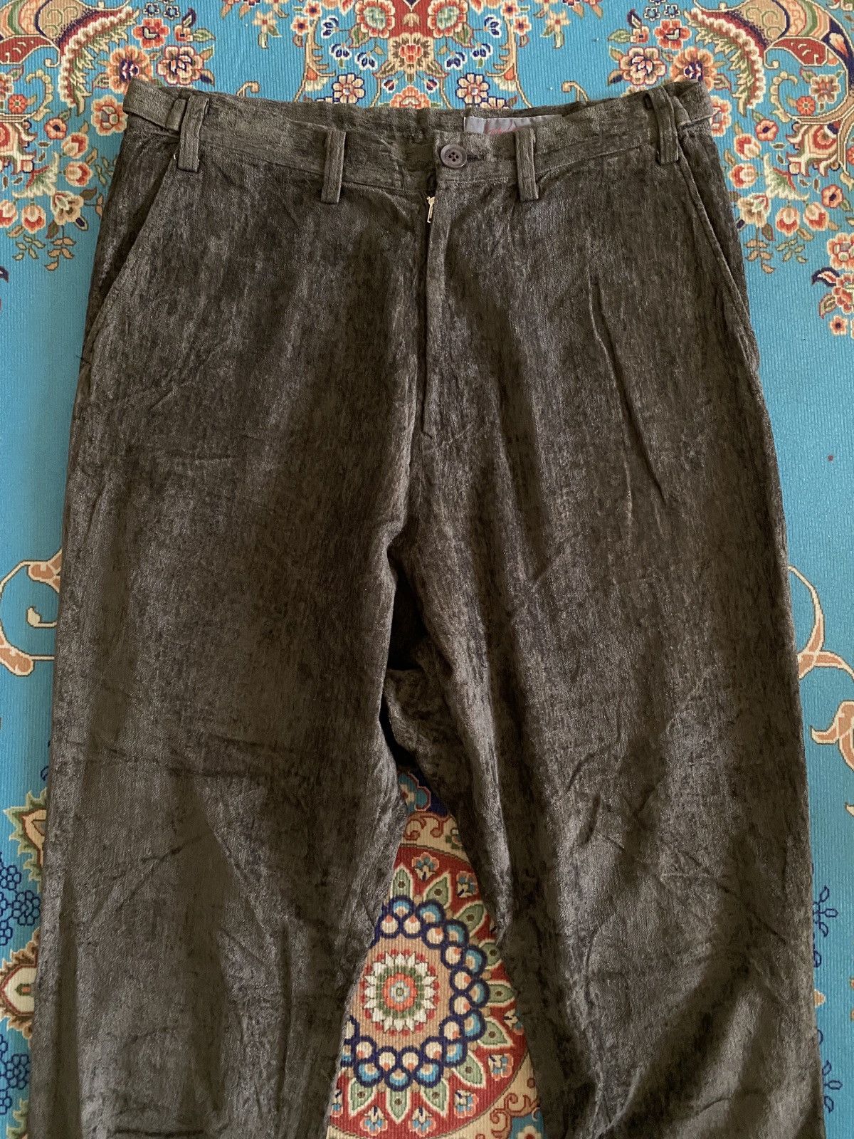 Yohji Yamamoto Japanese Brand Yohji Yamamoto + Noir 3/4 Pant Size US 30 / EU 46 - 4 Thumbnail