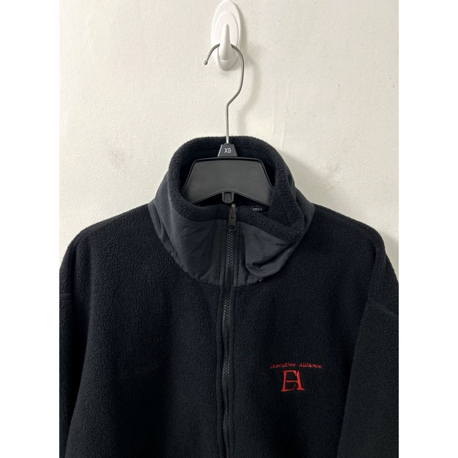 Vintage VINTAGE Columbia Fleece Jacket Mens Large Black Full Zip Made In USA Pockets L/S Size US L / EU 52-54 / 3 - 7 Thumbnail
