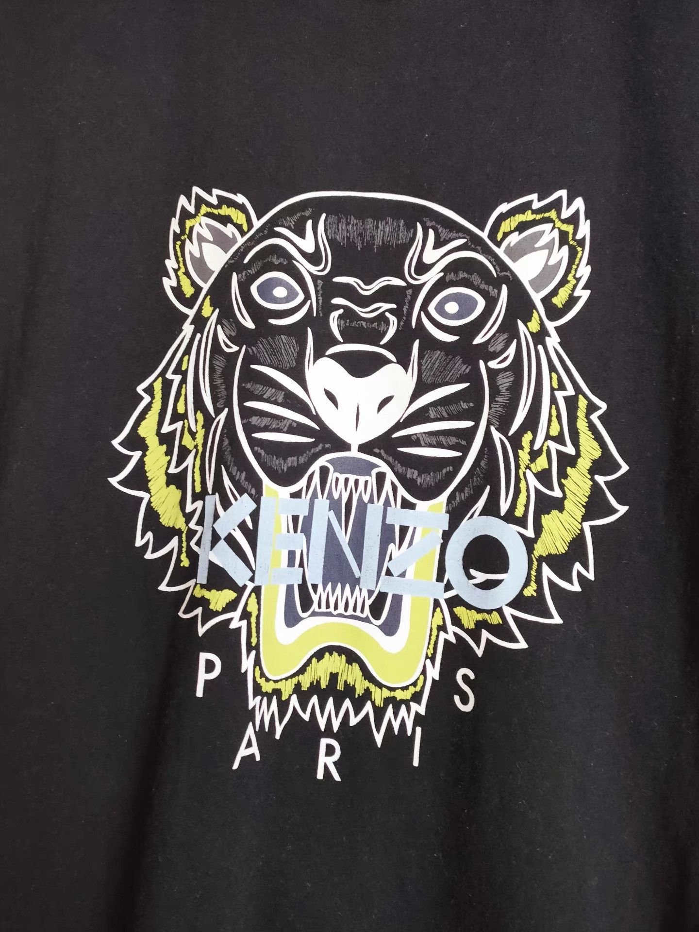 Kenzo KENZO Men's Black Short Sleeve T-shirt K29 Size US M / EU 48-50 / 2 - 2 Thumbnail
