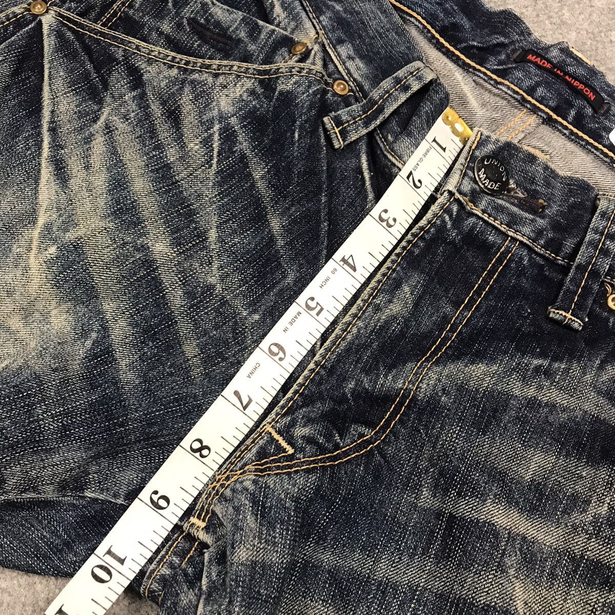 Japanese Brand BAGGY JEANS BLUE WAY JAPAN DENIM PANTS Size US 32 / EU 48 - 17 Thumbnail