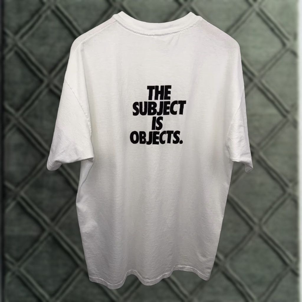 Apple VINTAGE 1994 Steve Jobs Apple The Subject Is Objects Shirt XL White Mens T-Shirt Size US XL / EU 56 / 4 - 1 Thumbnail