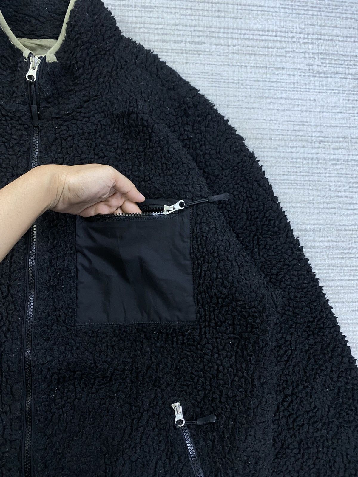 Japanese Brand Vintage Titicaca Retro Style Sherpa Zipper Jacket Size US XL / EU 56 / 4 - 6 Thumbnail
