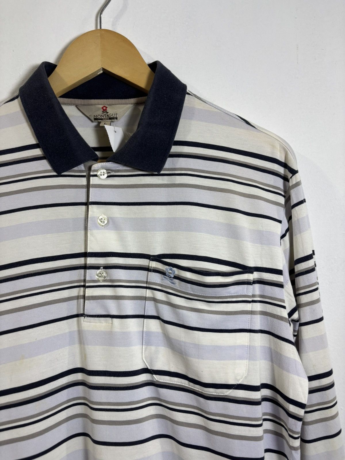 Montagut Montagut Polo Longsleeve Shirt Size US L / EU 52-54 / 3 - 2 Thumbnail