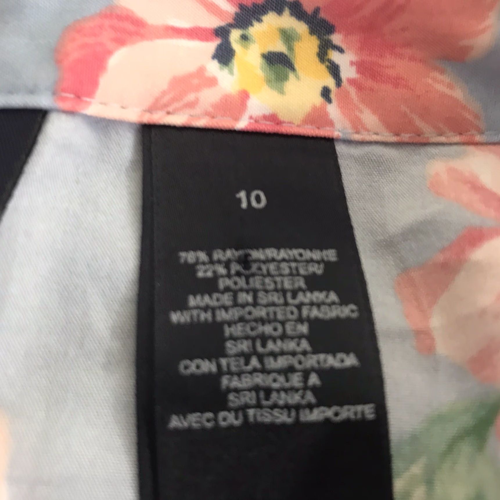 Vintage Crazy Horse Women's Maxi Skirt Floral Drawstring Long Seasonal Casual Modern Blue Size 10 Size 32" / US 10 / IT 46 - 4 Thumbnail