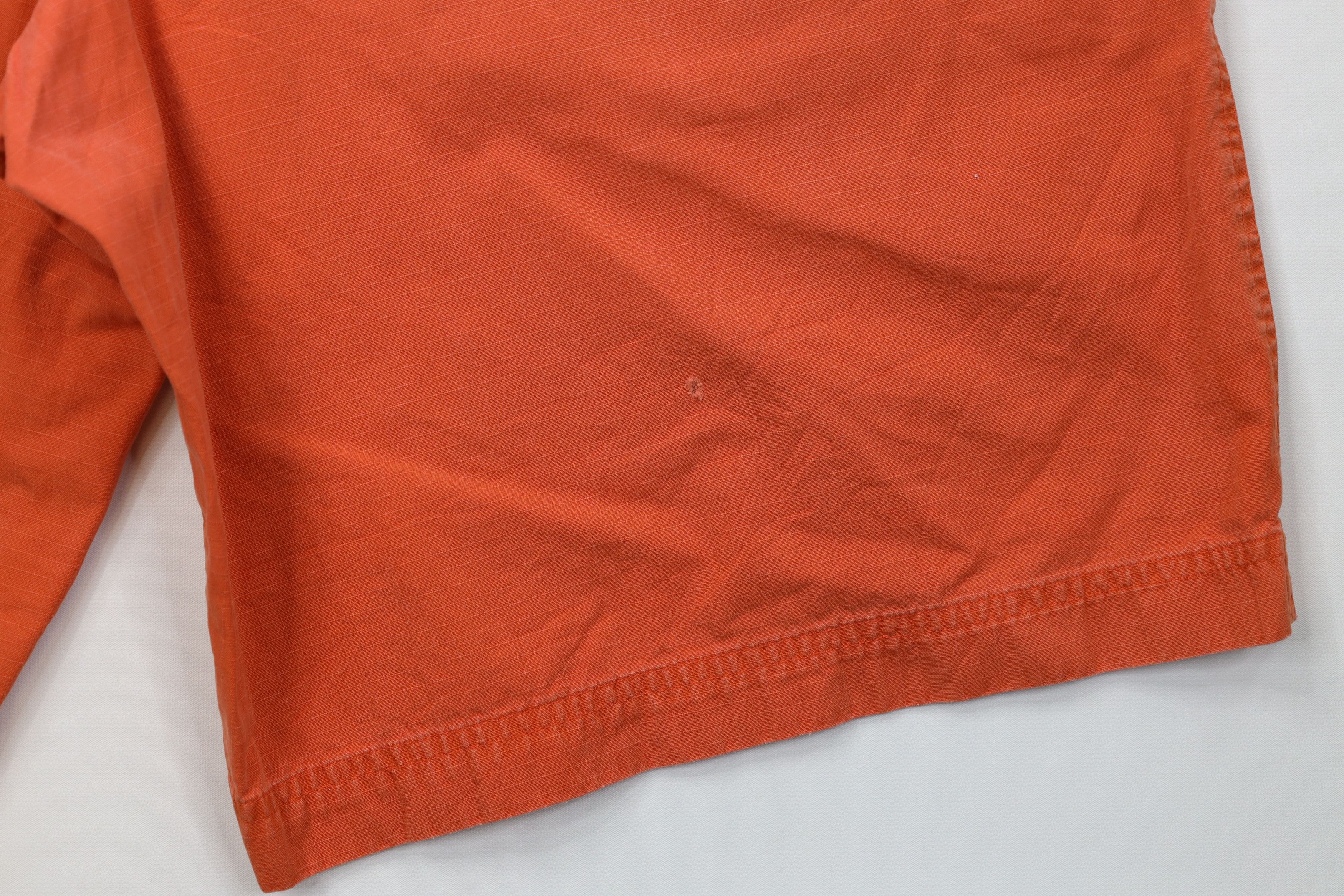Gap Vintage Y2K 2000 Gap Ripstop Cargo Shorts Orange Cotton Size US 36 / EU 52 - 13 Thumbnail