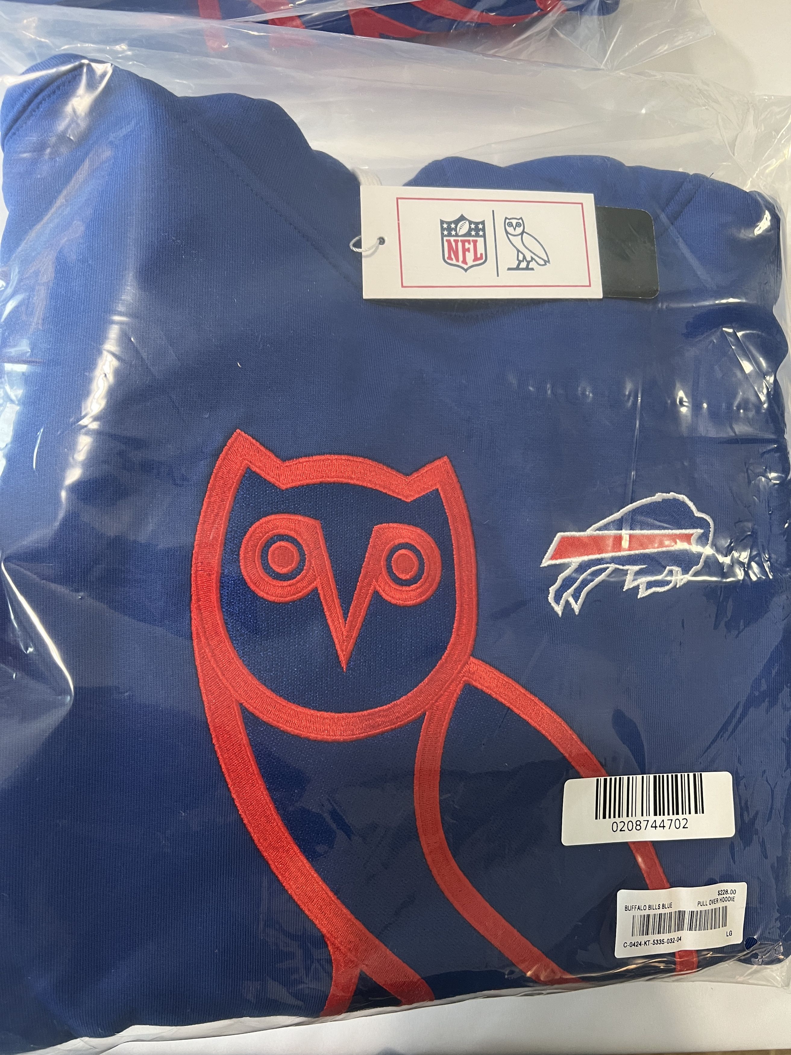 Drake OVO x NFL BUFFALO BILLS OG HOODIE Size US L / EU 52-54 / 3 - 1 Thumbnail