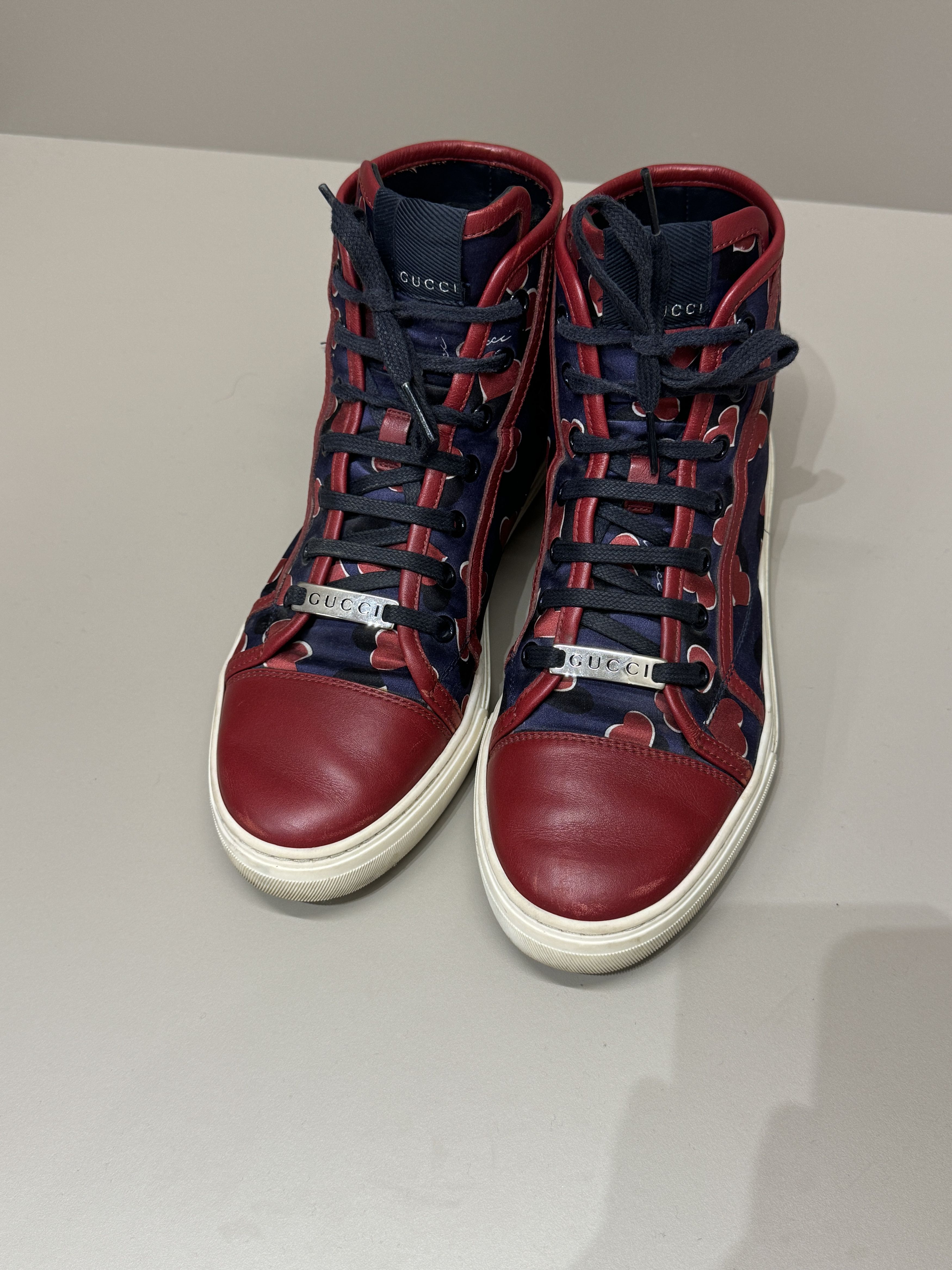 Gucci Gucci California heart print high-top sneakers Size US 7.5 / IT 37.5 - 2 Thumbnail