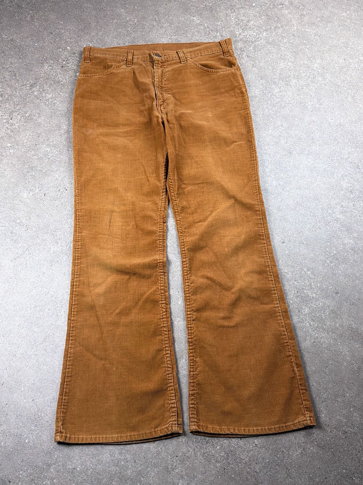 Levi's 1980s - Levi’s 646 Corduroy Flare Pant Size US 34 / EU 50 - 2 Thumbnail