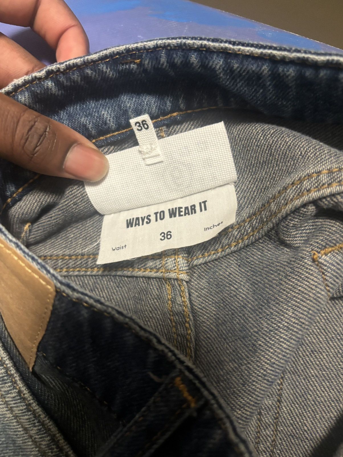 Maison Margiela Maison Margiela MM6 Patch Distress Denim Size US 36 / EU 52 - 6 Thumbnail