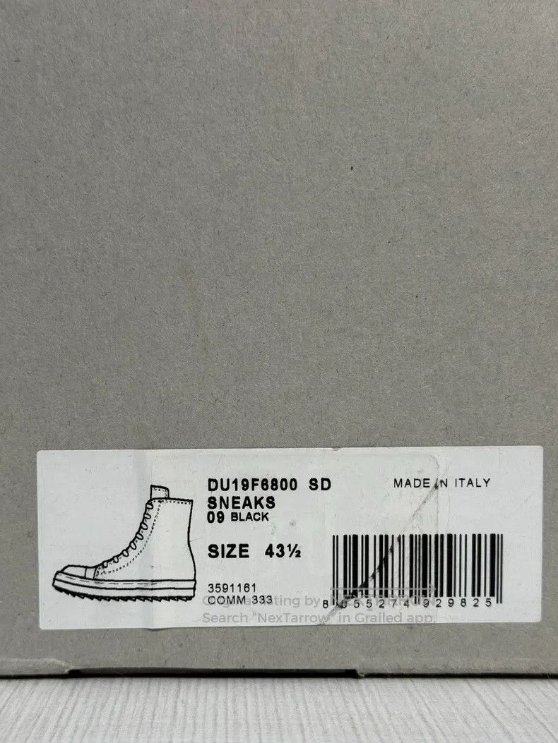 Rick Owens Rick Owens Gradient high-top Converse Size US 10.5 / EU 43-44 - 9 Thumbnail