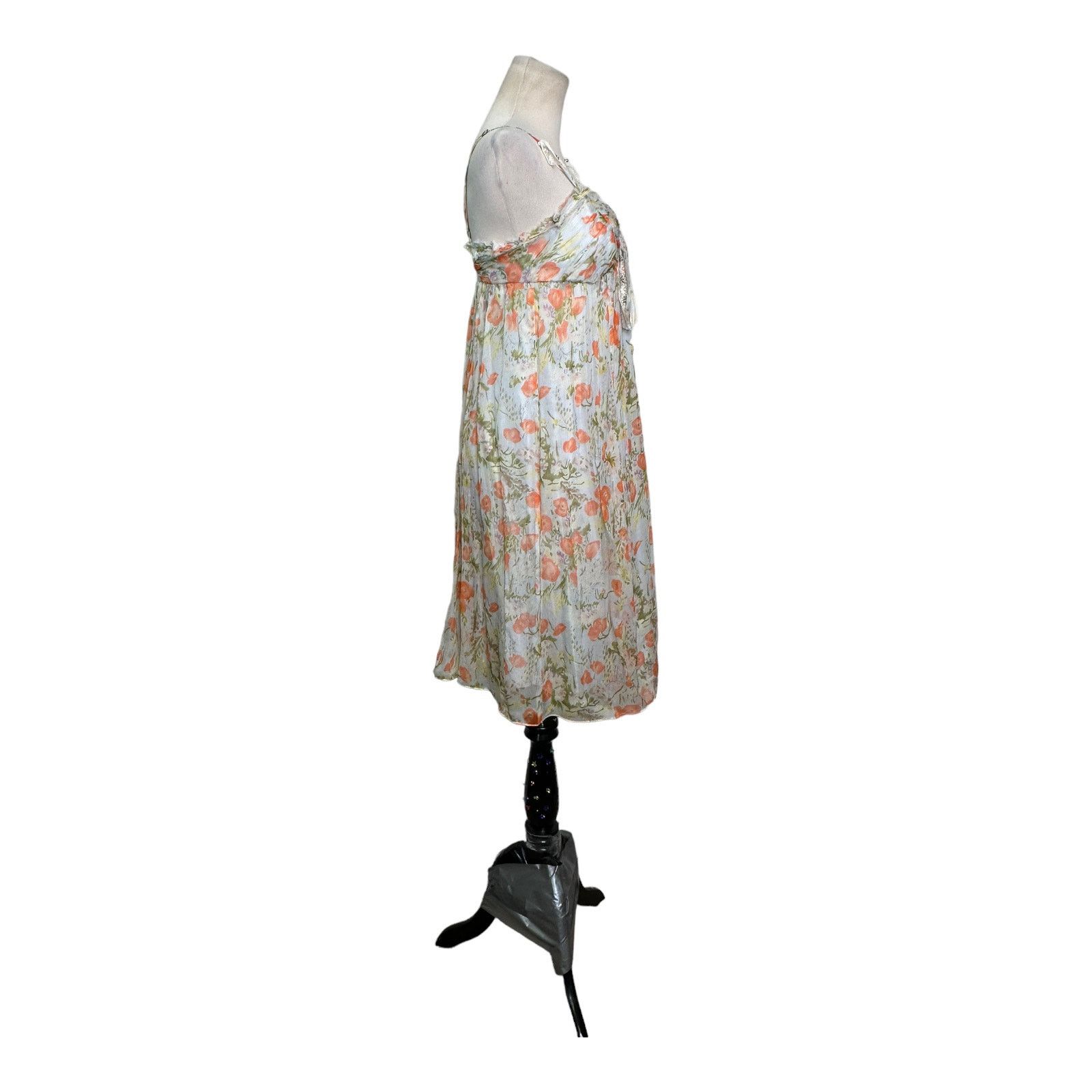 Rebecca Taylor Rebecca Taylor floral 100% silk sleeveless dress Sz 4 Size S / US 4 / IT 40 - 4 Thumbnail