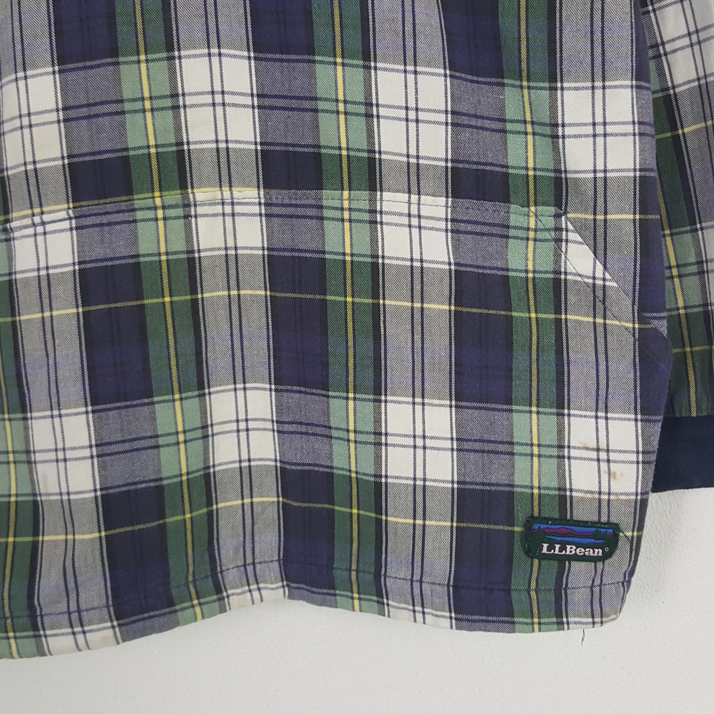 L.L. Bean × Vintage Vintage L.l. Bean American Brand Flannel Hoodies Size US M / EU 48-50 / 2 - 2 Thumbnail