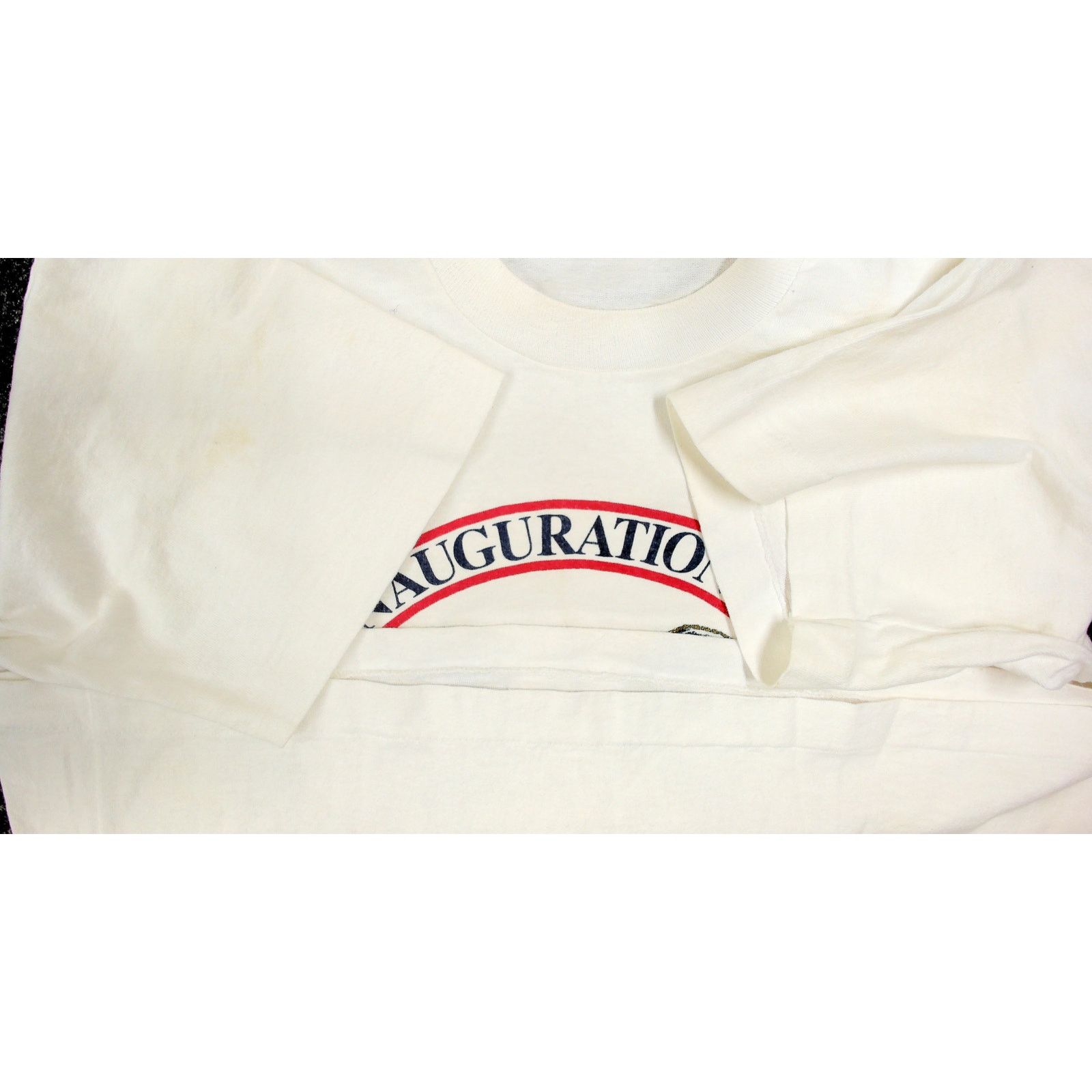 Fruit Of The Loom FOTL VTG 1993 Clinton Gore Inauguration Single Stitch Tee Size US L / EU 52-54 / 3 - 6 Thumbnail