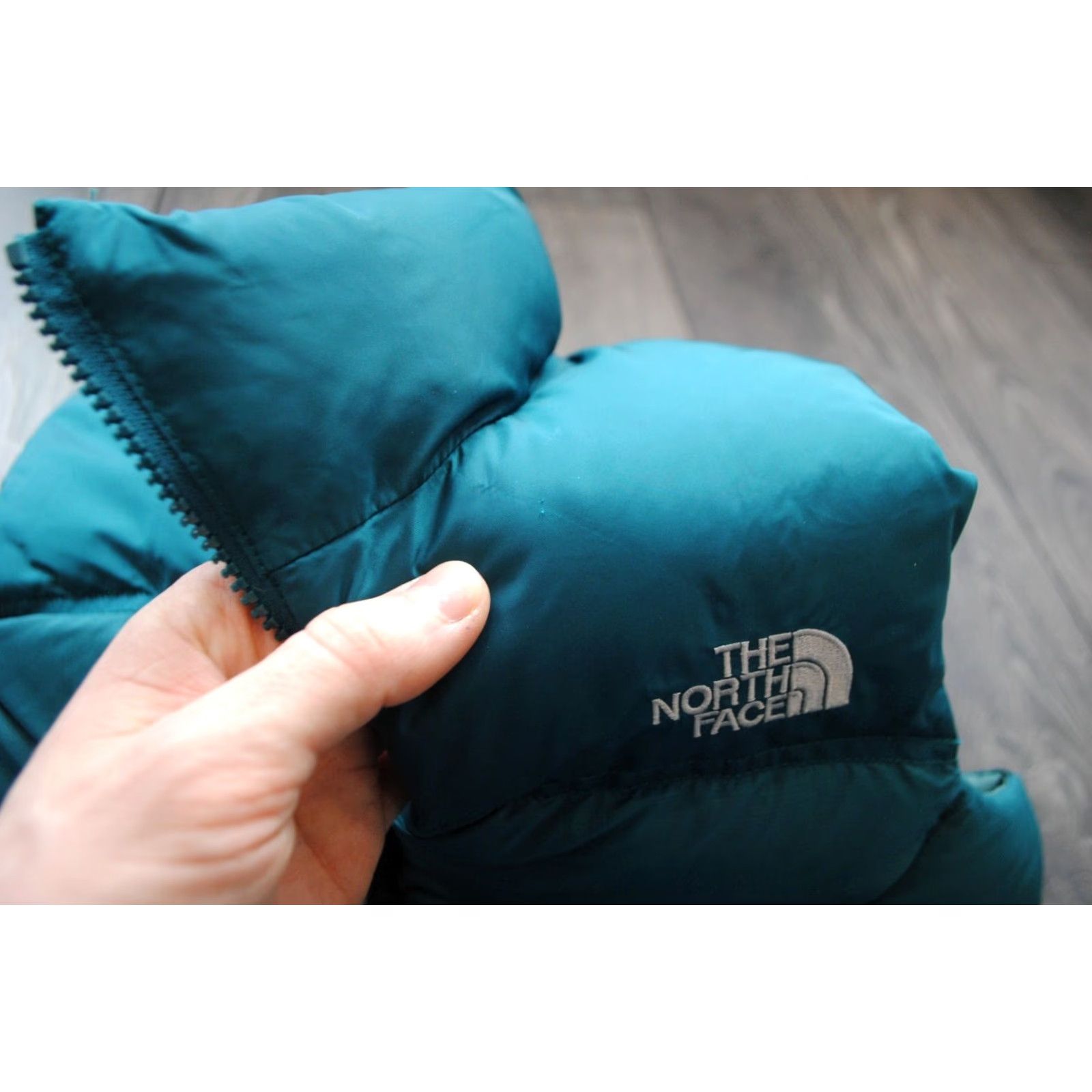 The North Face The North Face 700 Puffer Vest Jacket Women's M Turquoise Down Two Tone Jacket Size M / US 6-8 / IT 42-44 - 6 Thumbnail