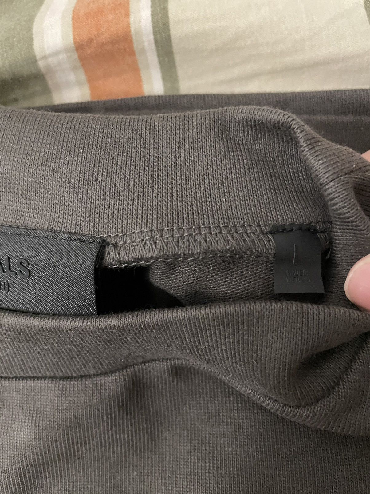 Essentials × Fear of God Essentials Fear of God Crewneck Tee Size L Ink Size US L / EU 52-54 / 3 - 2 Thumbnail