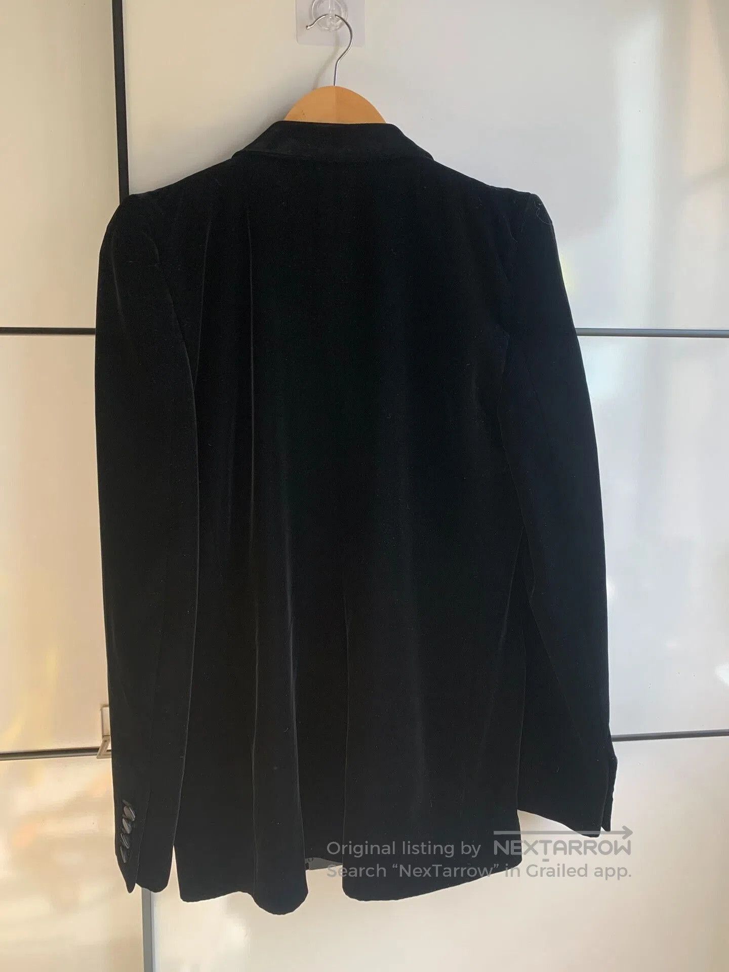 Saint Laurent Paris Saint Laurent Black Velvet Blazer. Size US XS / EU 42 / 0 - 7 Thumbnail