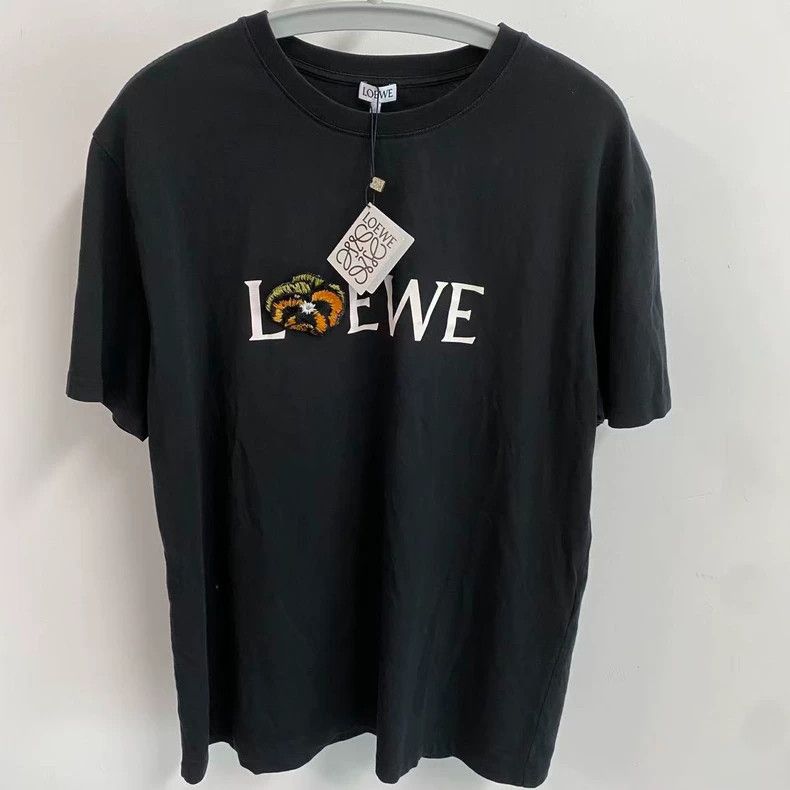 Loewe LOEWE Black short-sleeved T-shirt Size M / US 6-8 / IT 42-44 - 1 Thumbnail