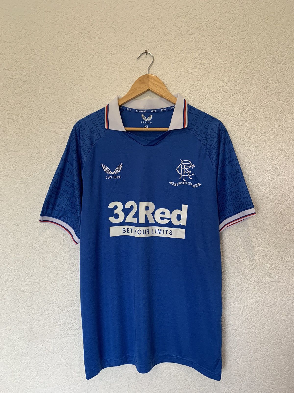 Castore Rangers Glasgow 2021/2022 Special Kit Soccer Jersey