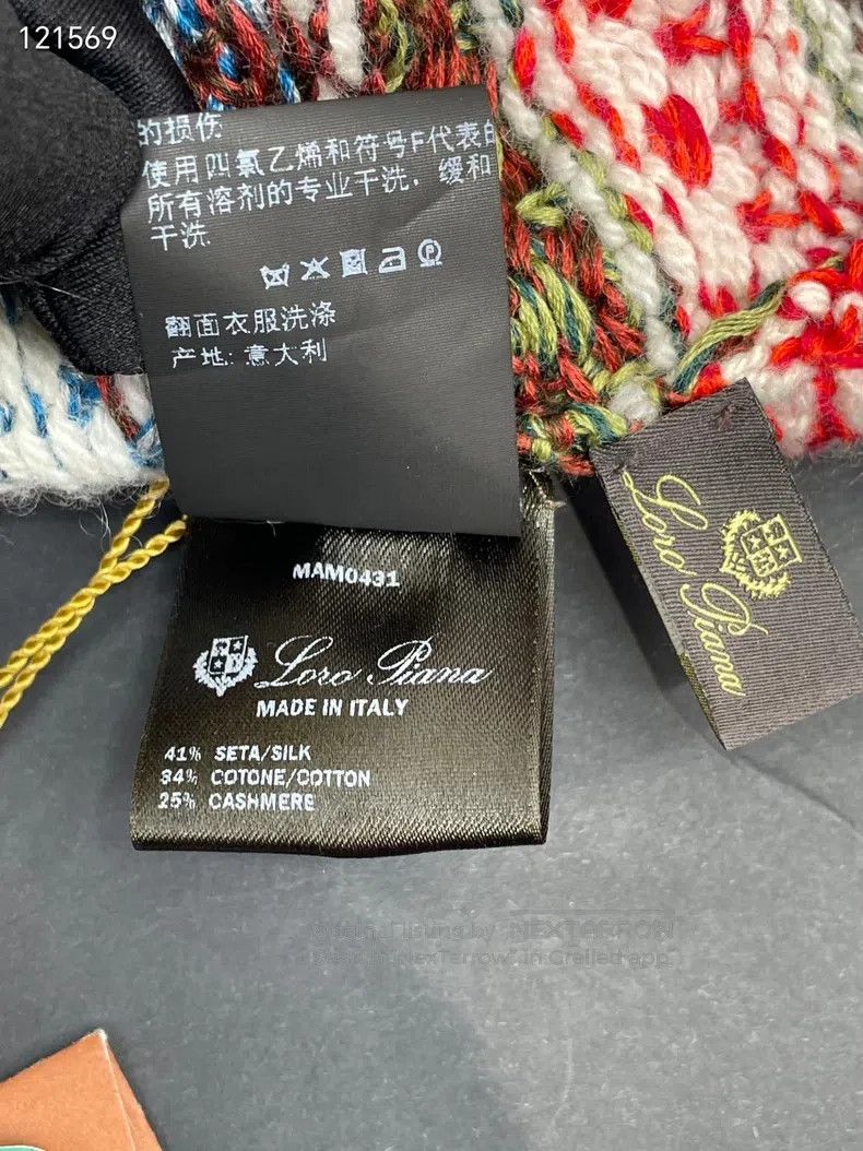 Loro Piana Loro Piana size 57 Colorful knitted beanie Size ONE SIZE - 7 Thumbnail