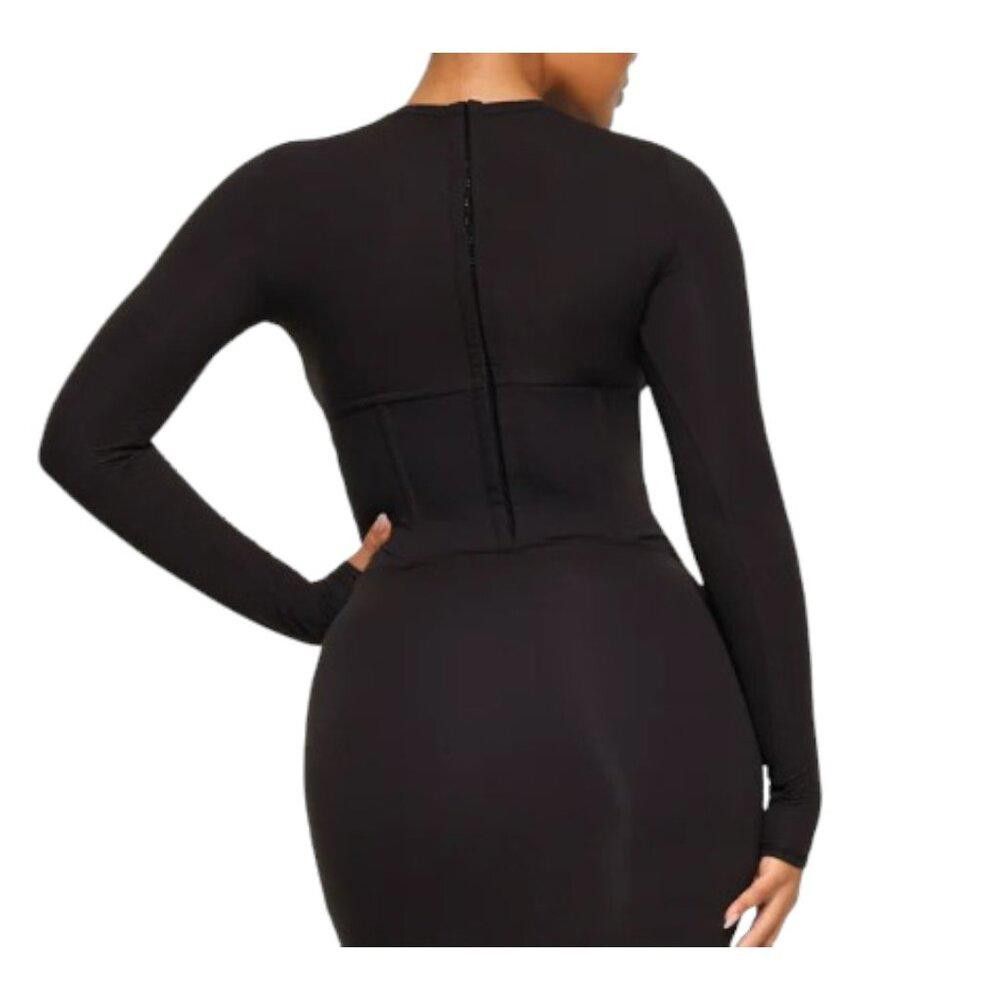 CT1719 Skims NWT Fits Everybody Corset Long Sleeve Dress 4X