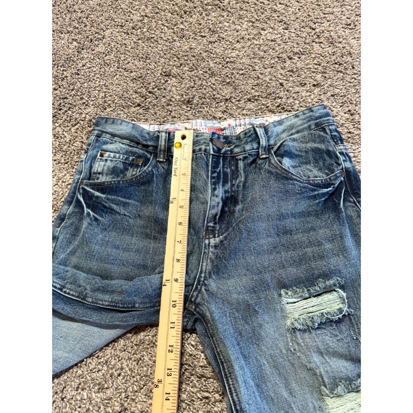 Denime **Men Flex Skinny Jeans Size 30 Blue Distressed Stretch** User: Men Flex Skinny Jeans Size 30 Blue Distressed Stretch Flex Size US 30 / EU 46 - 7 Thumbnail