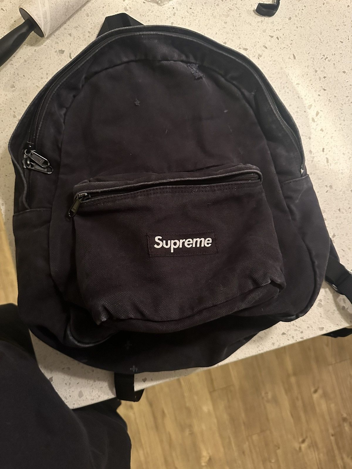 Supreme Supreme canvas backpack | Grailed 