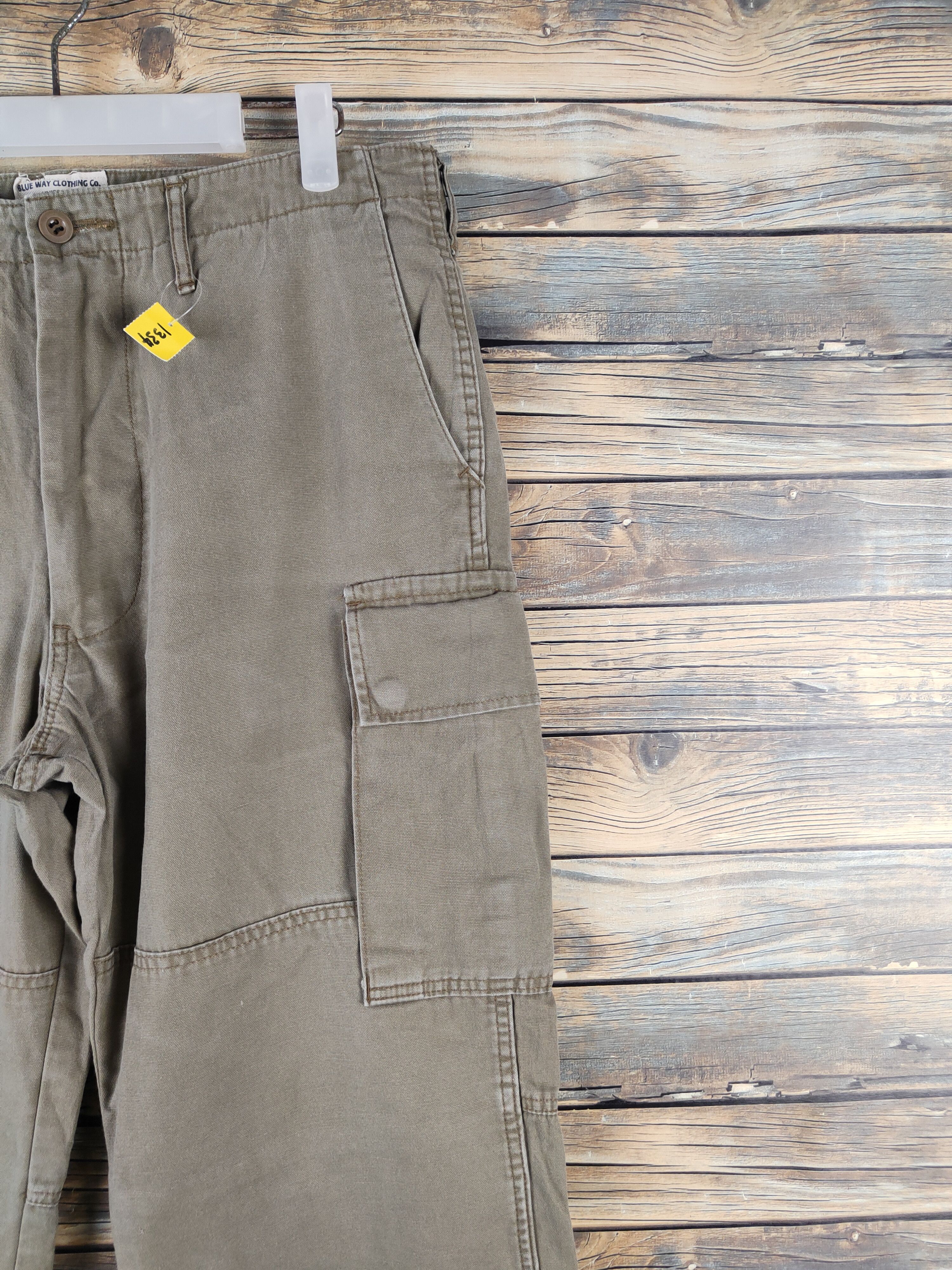 Japanese Brand DL Blue Way Brown Multipocket Tactical Cargo Pants #1334 Size US 34 / EU 50 - 5 Thumbnail