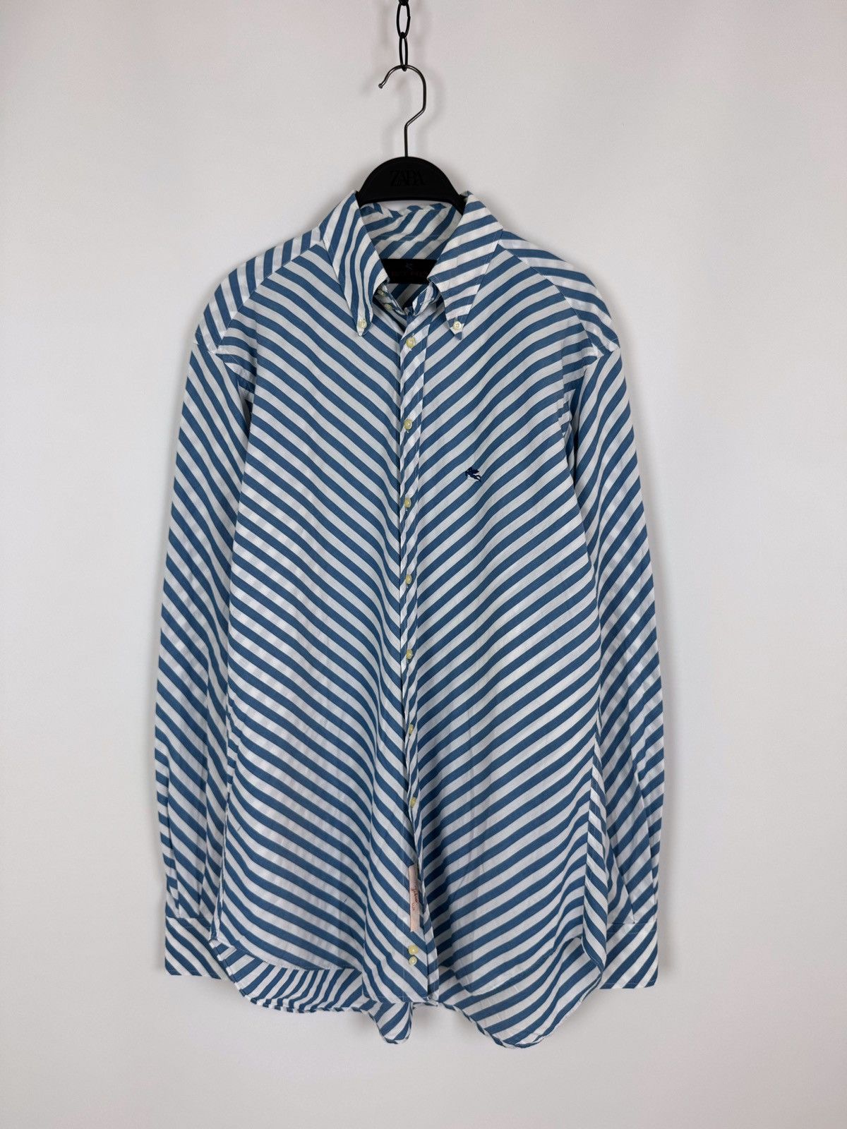Etro Etro Zebra Lux Button Up Shirt Size US XL / EU 56 / 4 - 1 Thumbnail
