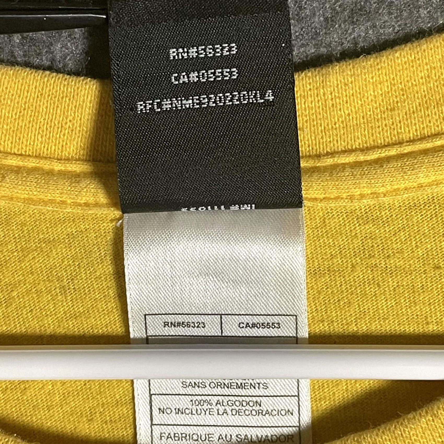 Jordan Brand Jordan Shirt Mens 2XL Yellow Jumpman Graphic Air Jordan MVP 69 Points Tee Size US XXL / EU 58 / 5 - 5 Thumbnail