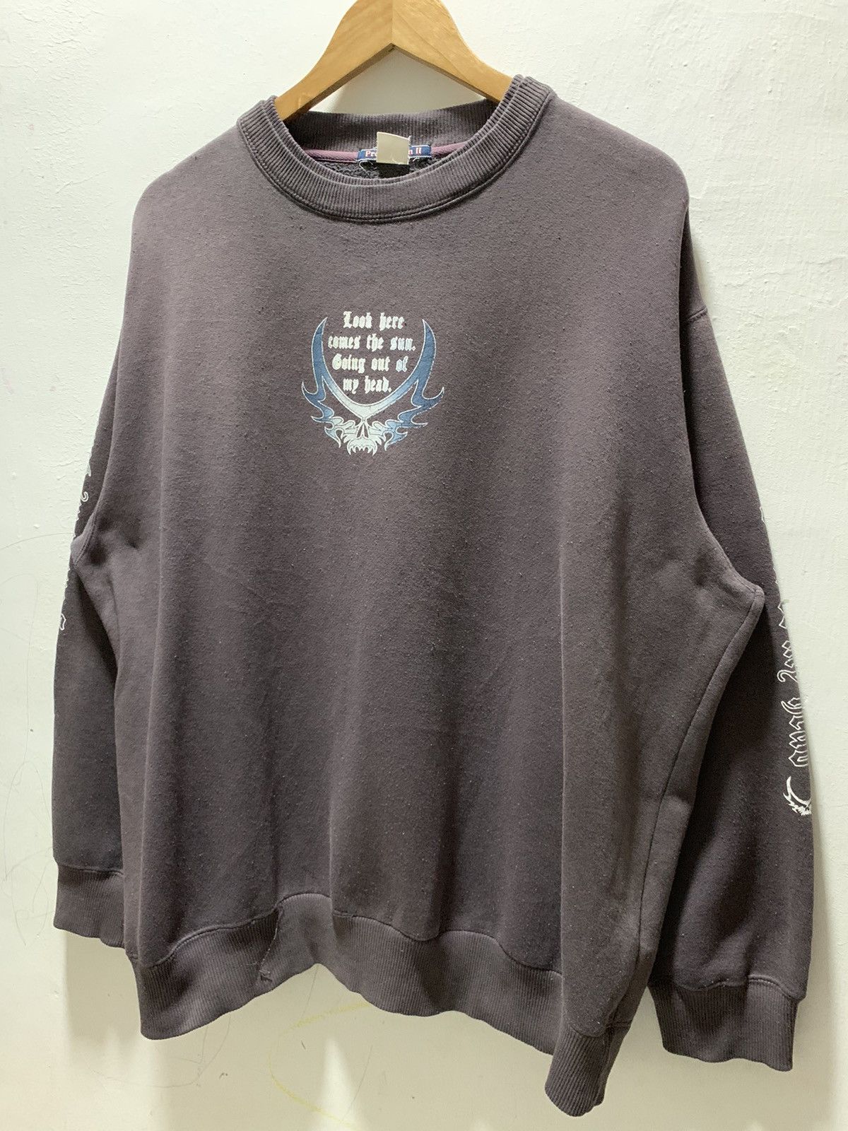 Japanese Brand Vintage Proposition II Sweatshirt Dragon Poem Size US XXL / EU 58 / 5 - 5 Thumbnail