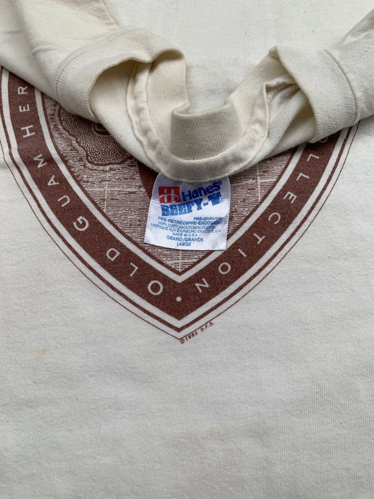 Hanes Vintage Hanes Guam T-shirt Size US M / EU 48-50 / 2 - 4 Thumbnail