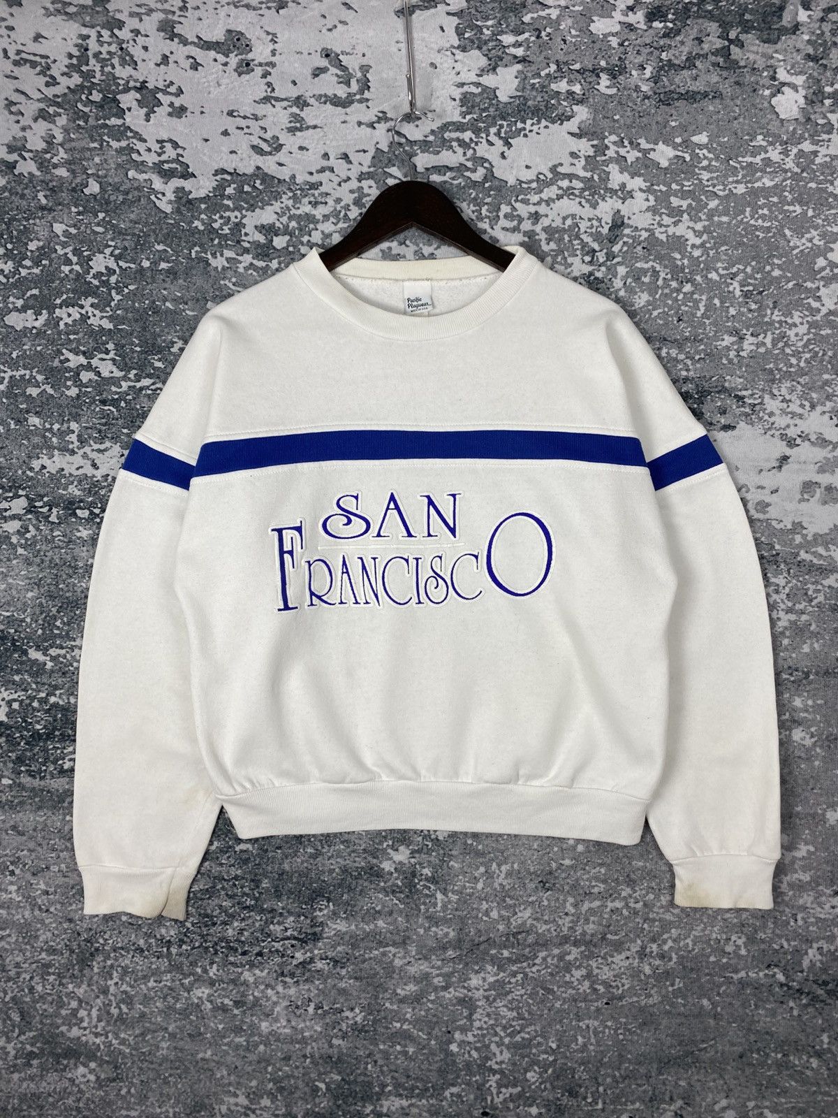 Ocean Pacific Vintage San Francisco Pacific Playwear Boxy Sweatshirts Size US M / EU 48-50 / 2 - 1 Thumbnail