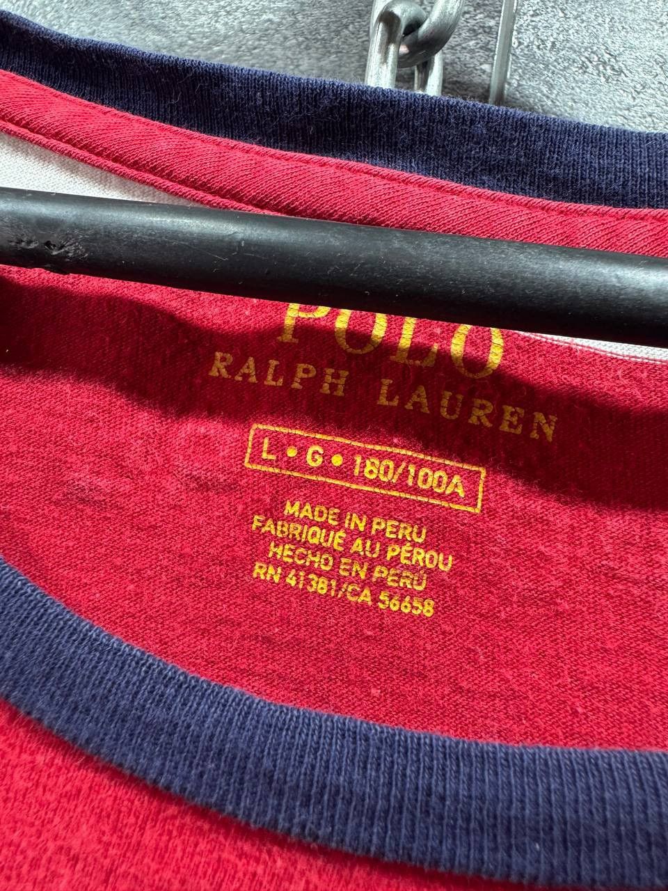 Polo Ralph Lauren × Ralph Lauren Polo Ralph Lauren United States Of America USA T-Shirt Size US L / EU 52-54 / 3 - 4 Thumbnail