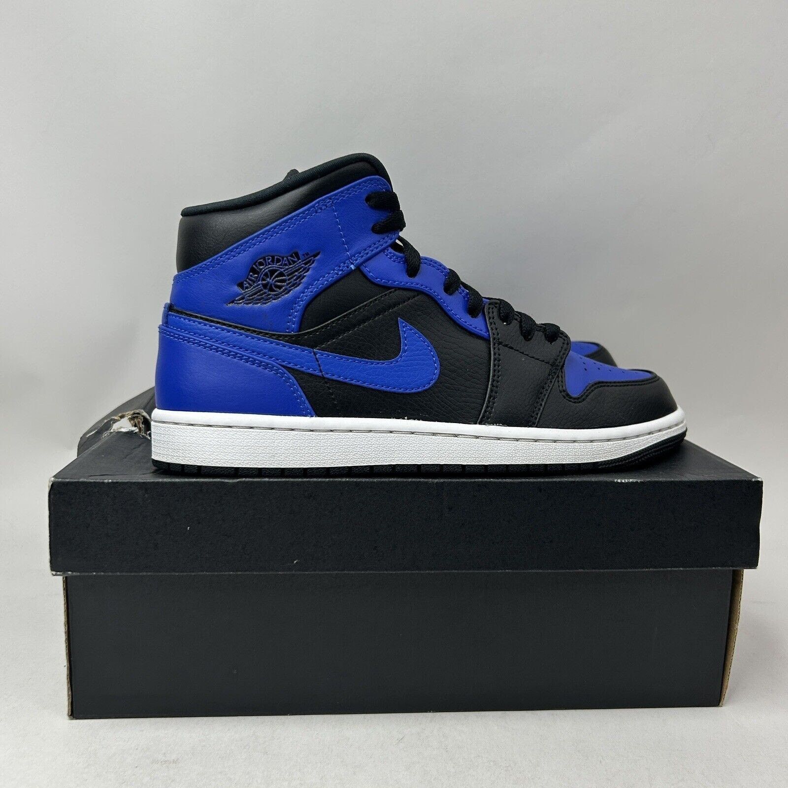Nike Nike Shoes Air Jordan 1 Mid Retro “Hyper Royal” 554724-077 Size US 8 / EU 41 - 5 Thumbnail