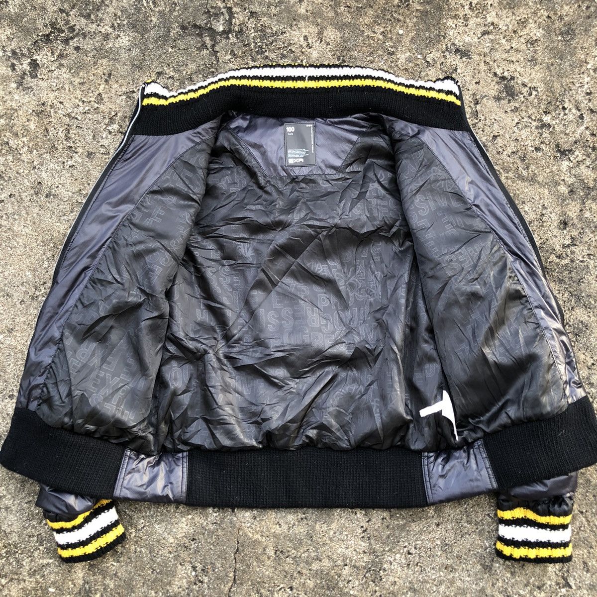 Japanese Brand Exr Progressive Zipper Up Knit Puffer Streetwear Winter MOTO Size US M / EU 48-50 / 2 - 17 Thumbnail