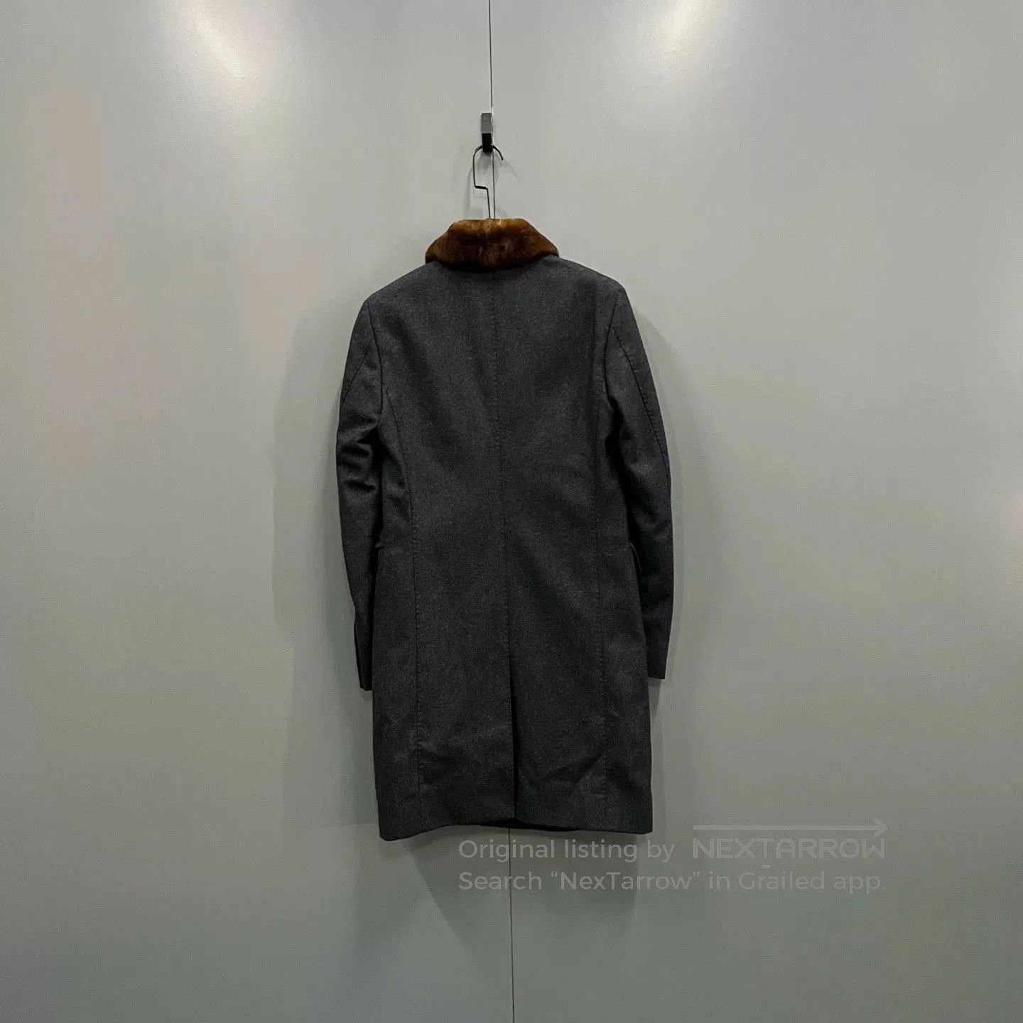 Burberry burberry solid coat with fur collar. Size XL / US 12-14 / IT 48-50 - 2 Thumbnail