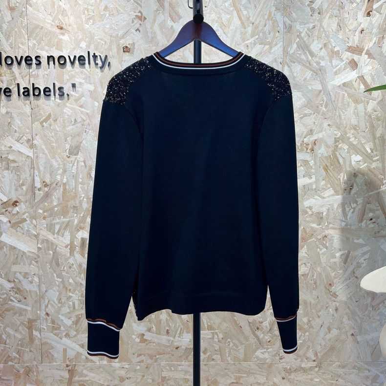 Louis Vuitton Louis Vuitton Fancy knit baby's breath cardigan sweater Size M / US 6-8 / IT 42-44 - 2 Thumbnail