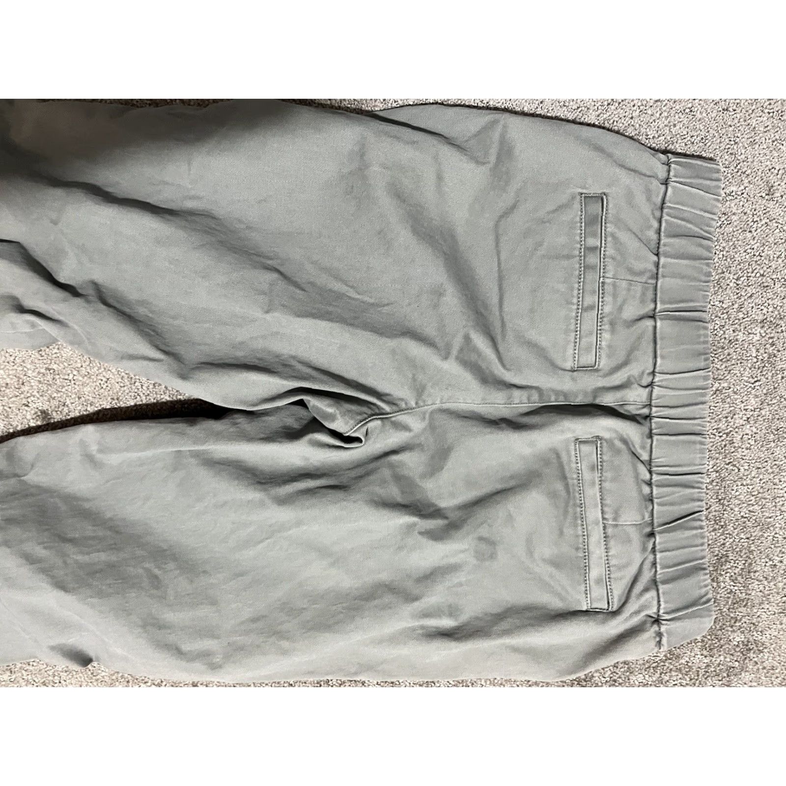 Lands' End Lands' End Women’s Sport Knit Capri Pants Gray 2P Petite Size 26" / US 2 / IT 38 - 4 Thumbnail