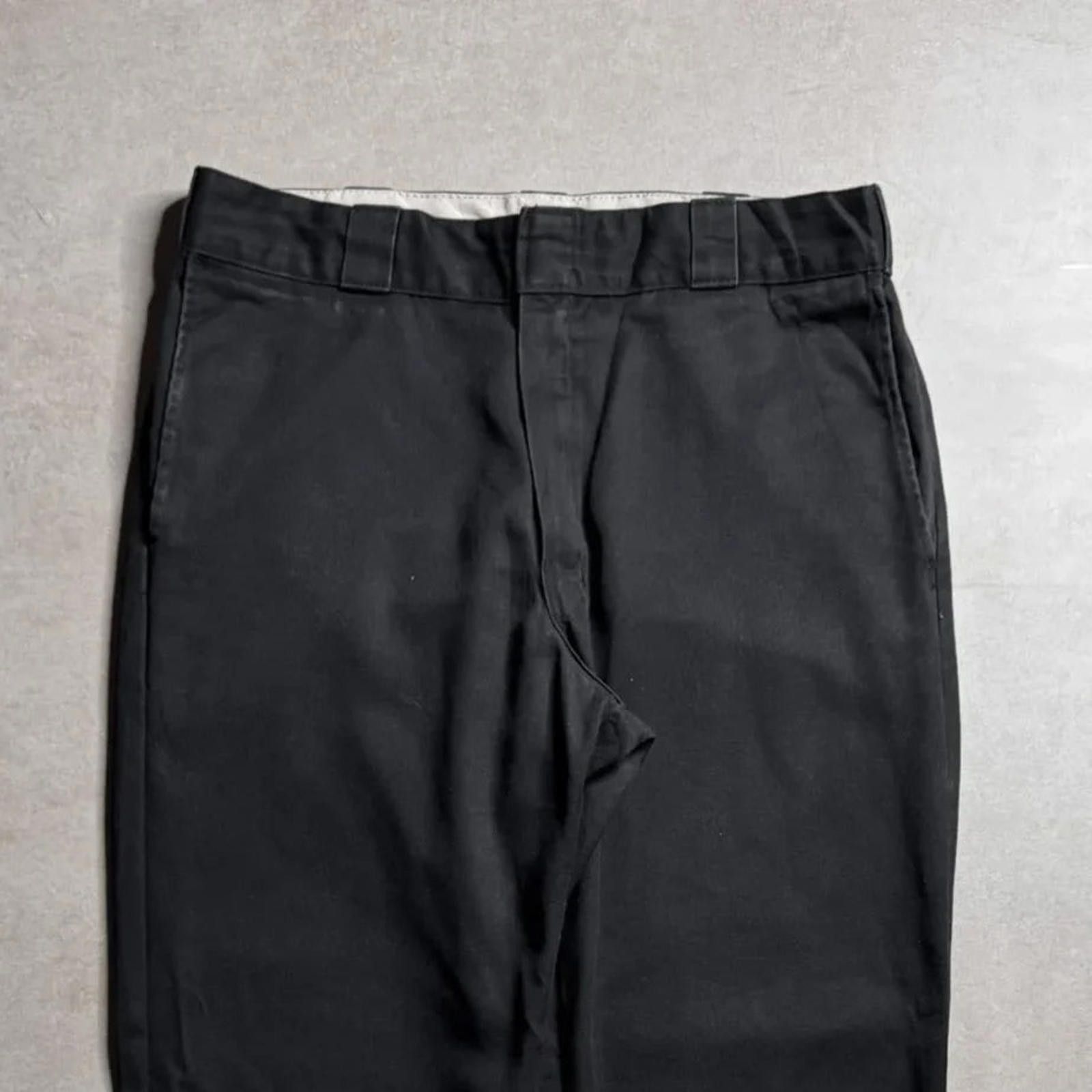 Dickies Vintage Dickies Black 874 Pants - 32x31 Size US 32 / EU 48 - 3 Thumbnail