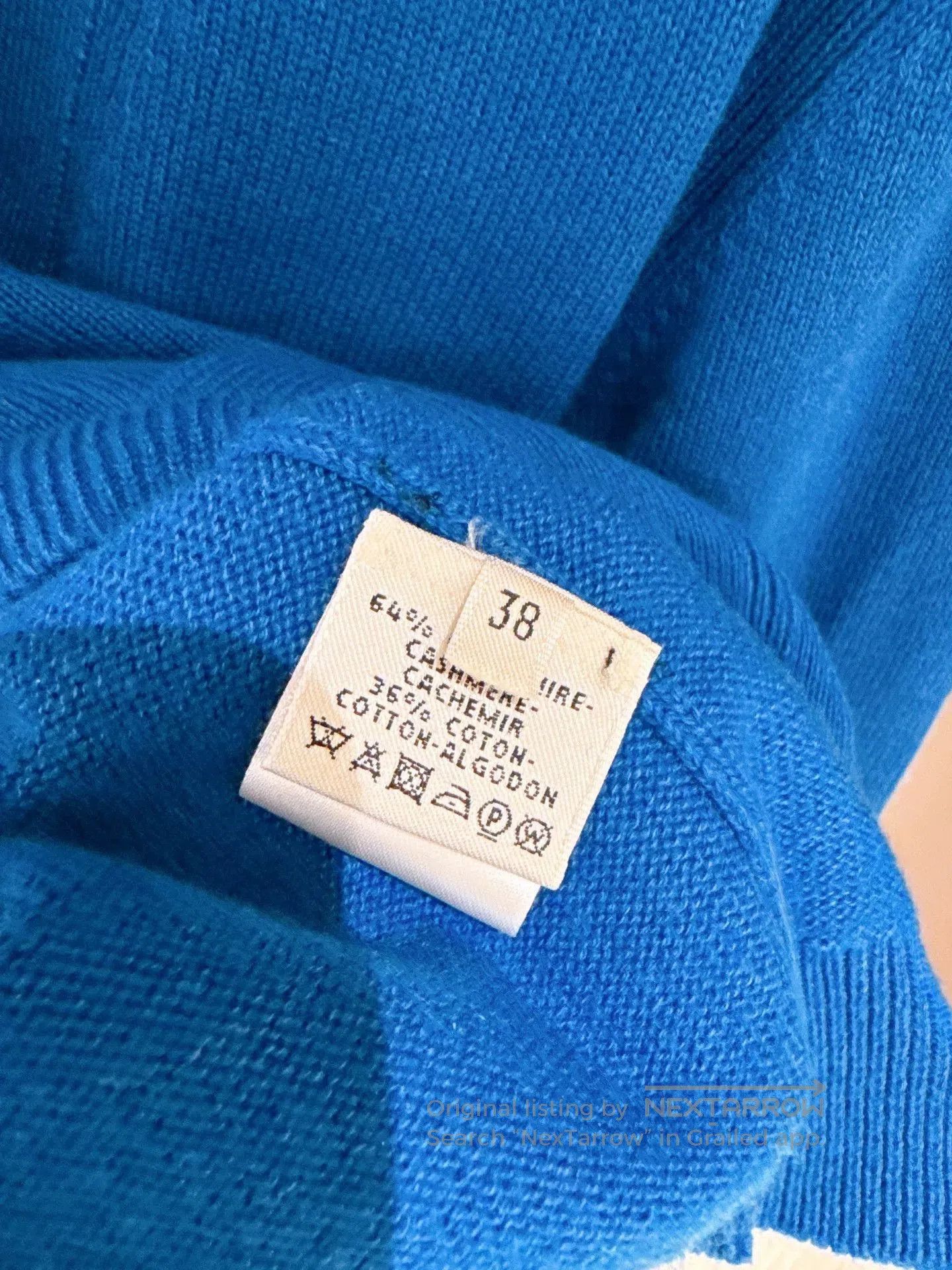 Hermes Hermes Blue V. Size US S / EU 44-46 / 1 - 8 Thumbnail