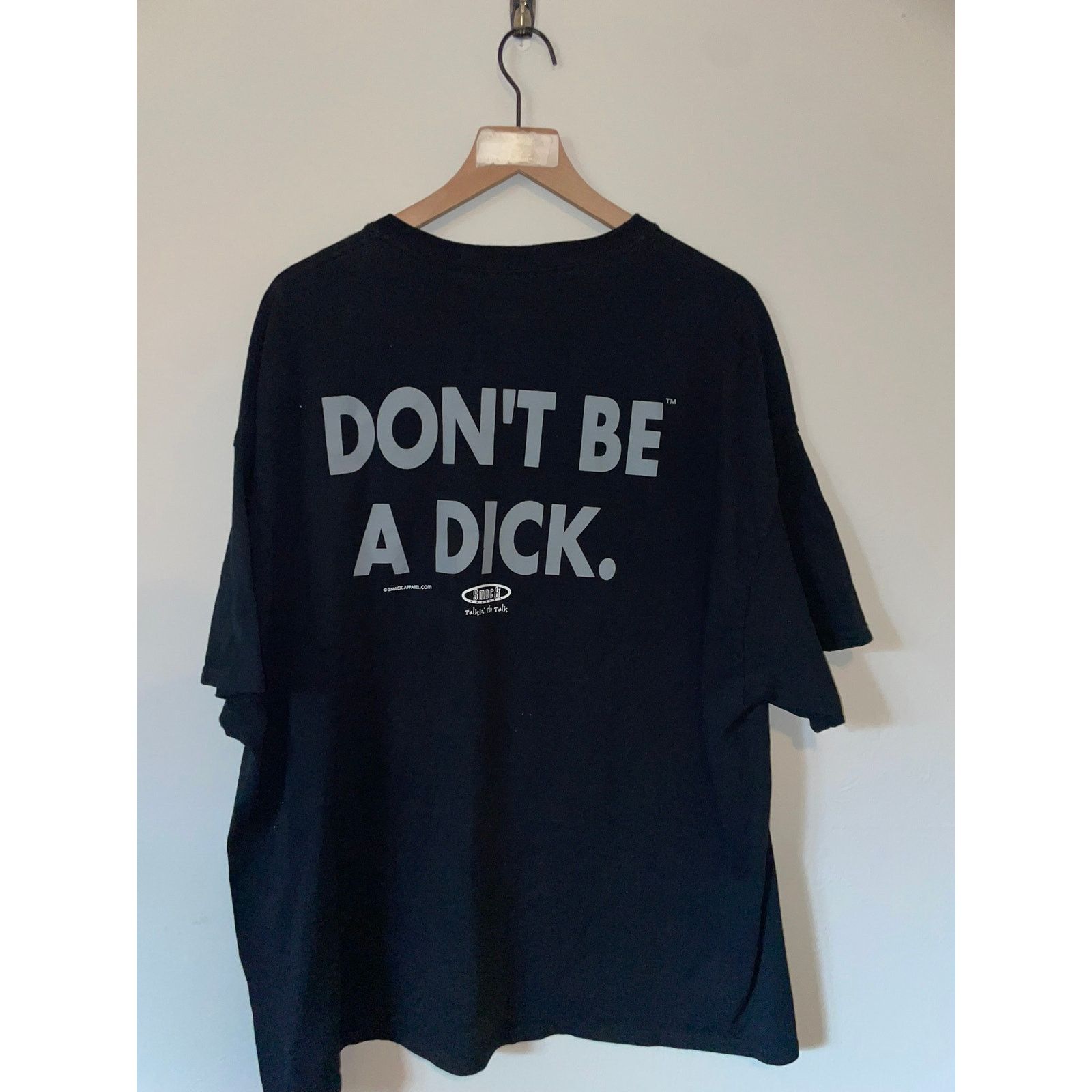 NFL Vintage Broncos Shirt Smack Talk Meet Dick Fan Tee Humor 2XL Size US XXL / EU 58 / 5 - 6 Thumbnail