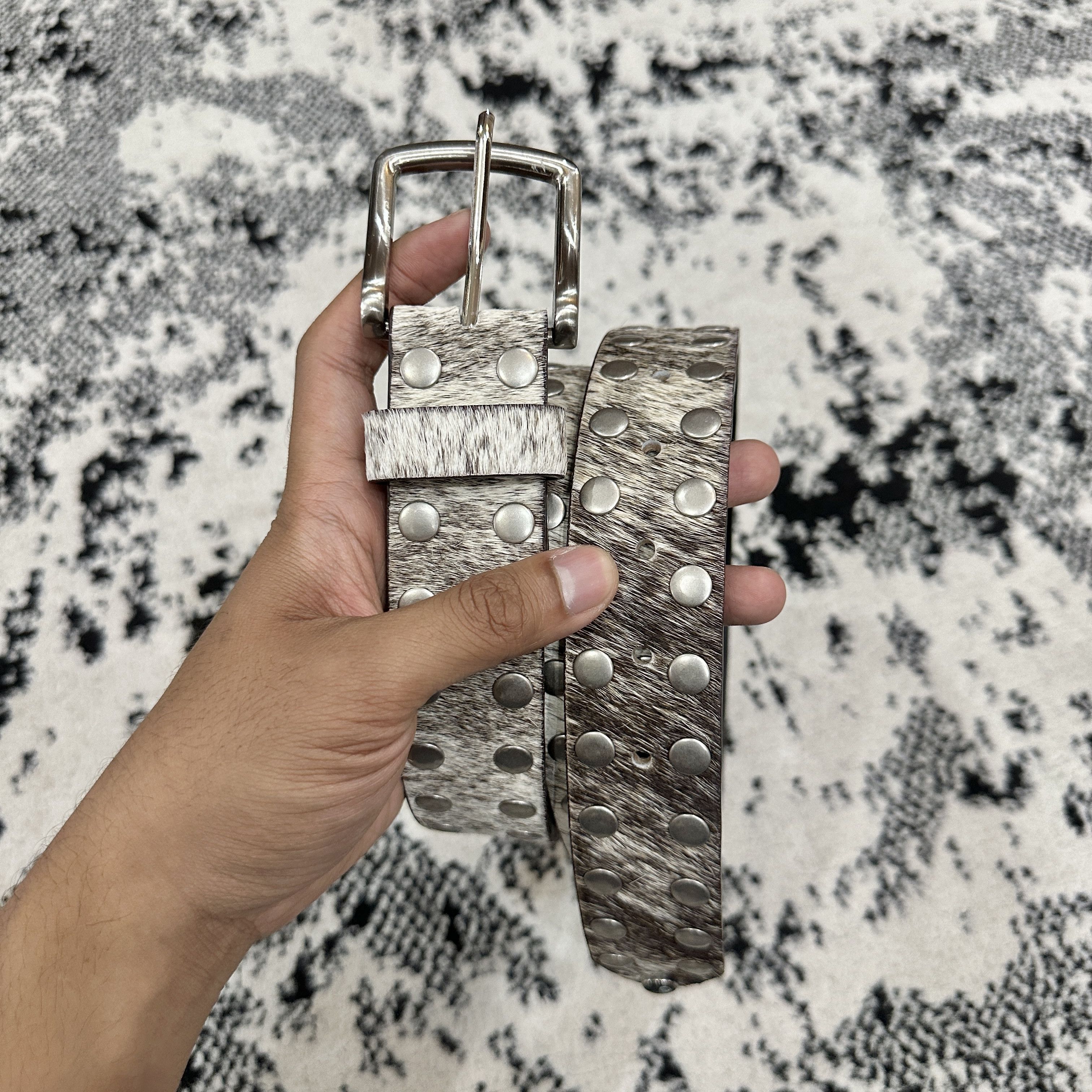 Streetwear × Stussy Stussy Mixed Animal Print Belt | Grailed