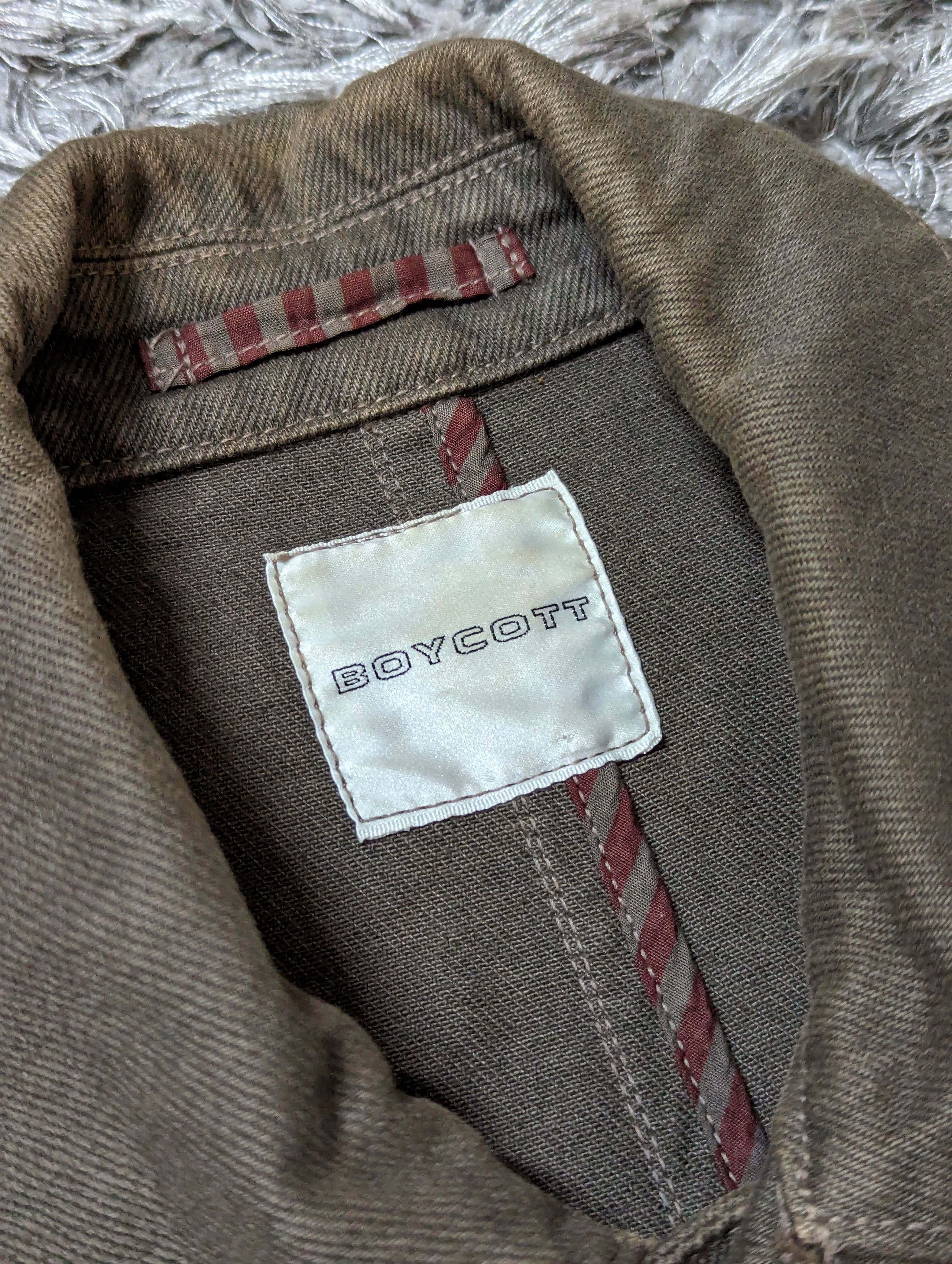 Boycott Vintage Boycott Denim Heavy Jacket Button Ups Pocket Size US M / EU 48-50 / 2 - 7 Thumbnail