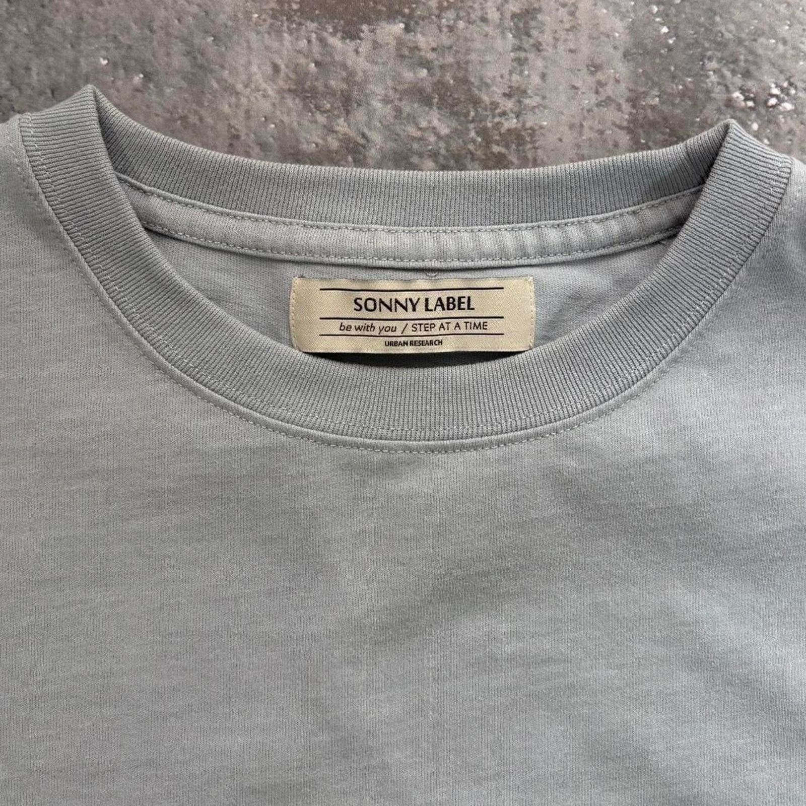 Japanese Brand × URBAN RESEARCH DOORS Sonny Label Urban Research Light Blue Nylon Pocket T Shirt. Size US L / EU 52-54 / 3 - 4 Thumbnail